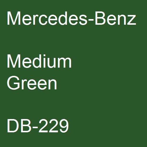 Mercedes-Benz, Medium Green, DB-229.